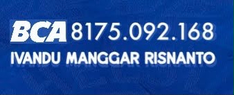 Informasi pembayaran transfer Bank BCA Batik Soehadi